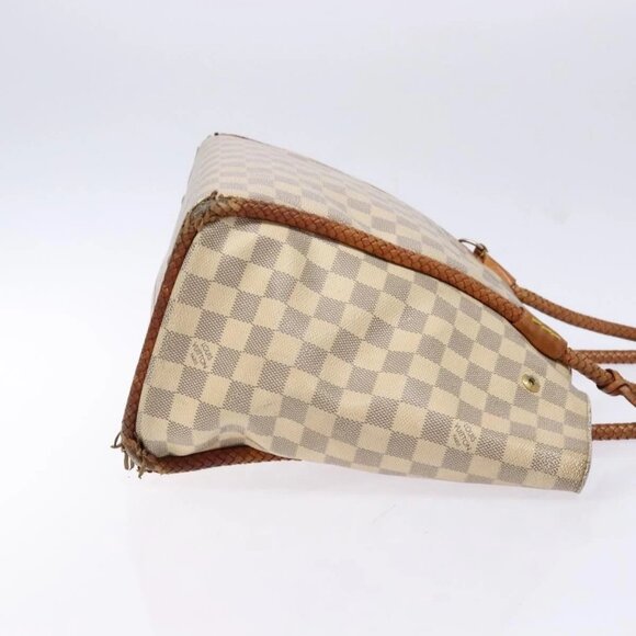 LOUIS VUITTON Damier Azur Propriano Tote Bag N44027 LV Auth 141434 - Picture 6 of 16